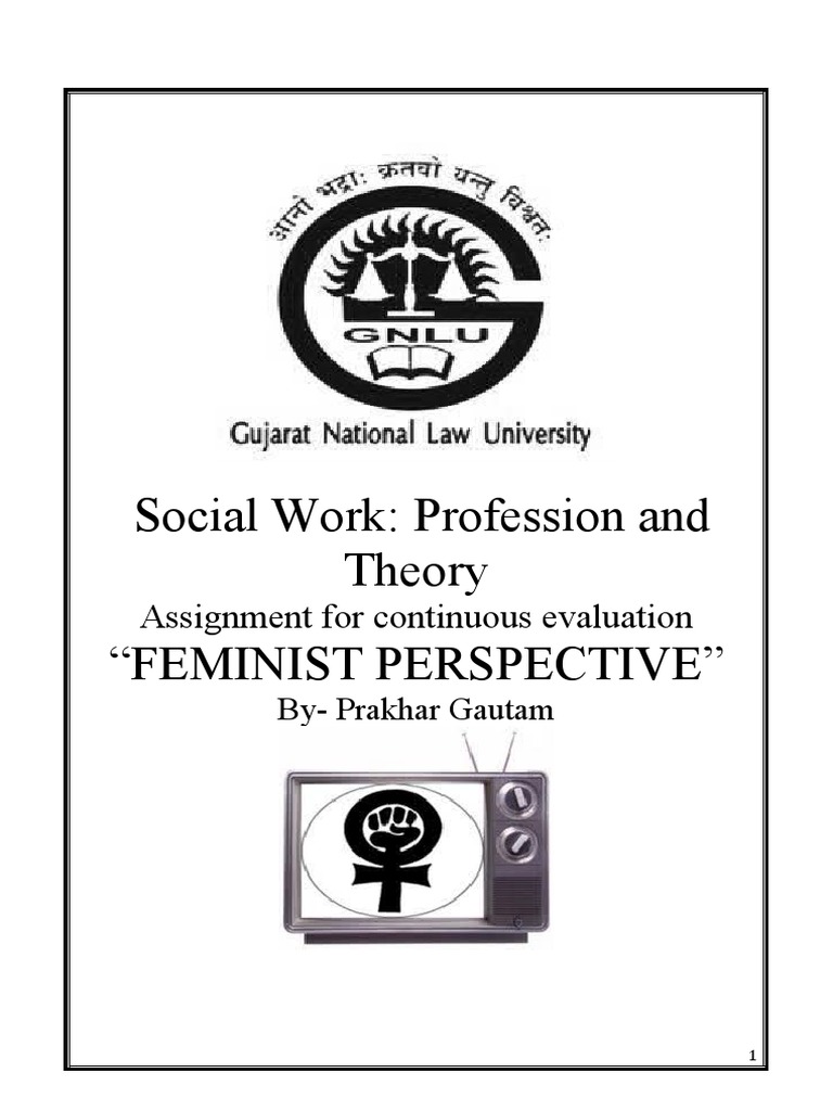 Feminist Perspectives in Social Work PDF Feminism Gender Studies