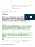 Legea Nr. 102:2005 Privind Infiintarea, Organizarea Si Functionarea Autoritatii Nationale de Supraveghere A Prelucrarii Datelor Cu Caracter Personal