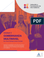 Gobernanza multinivel: relaciones entre actores públicos y privados