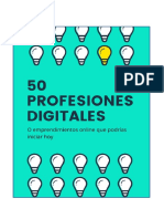 50 Profesiones y Emprendimientos Digitales