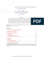 Implied Risk-Neutral Distribution as a Closed-Form Function of the Volatility Smile