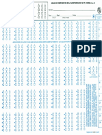 HOJA DE RESPUESTA FORMA A o B PDF