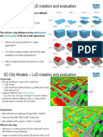 3D City Models - Lod Creation and Evaluation: Semantic 3D City Models Are Available in Different Levels of Detail (Lods)