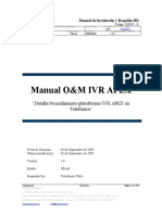 Manual O&M IVR Apex