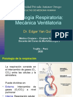 Fisiología Respiratoria: Mecánica Ventilatoria