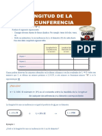 Longitud de Las Circunferencias