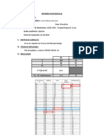 Informe Psicológico 01