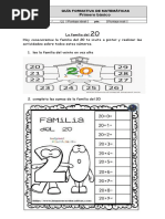 Guia Formativa Familia Del 20 y Decena