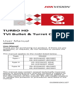 HIKVis-TURBO HD Bullet &turret Camera-User Manual