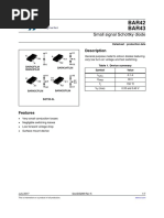 BAR42 BAR43: Small Signal Schottky Diode