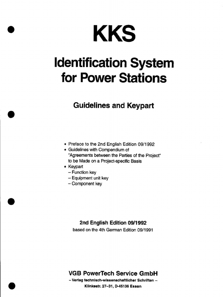 Siemens Kks Code , KKS Code — Kraftwerk Kennzeichnen System ...