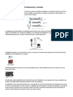 Condiciones Técnicas de La Fabricación y Montaje