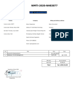 WMTI-2020-NH83877: Invoice Company Billing and Delivery Address