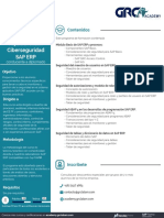 GRC Academy - Brochure Curso Ciberseguridad SAP ERP 2019