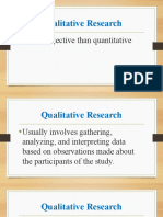 Module 2 Qualitative and Quantitative Research