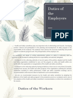 Duties of The Employers PDF