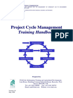 Poject Cycle Management Training Handbook