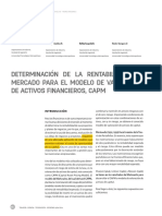 Trilogia - Ingenieria Vol37 n27 Determinacion de La Rentabilidad Del Mercado para El Modelo de Valoracion de Activos Financieros Pag94 108 PDF