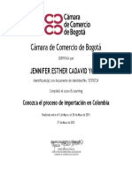 Conozca El Proceso de Importacion en Colombia PDF