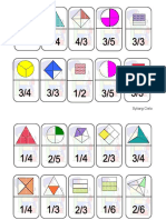Cómo jugar domino de fracciones