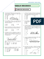 Ejercicios de Trabajo Mecánico PDF