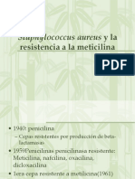 S. aureus meticilino resistente (MRSA) y resistencia a antibióticos