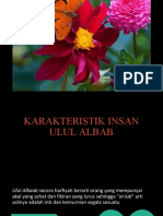 Karakteristik Insan Ulul Albab