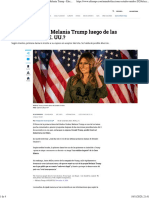 Elecciones en Estados Unidos qué va a pasar con Melania Trump - Elecciones Estados Unidos 2020 - Internacional - ELTIEMPO.COM