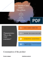 New Middle-Class (NMC) Decatlhon: By: Zheng Chao Chen Junxing Li Siqi Wang Yale Khosla Sonali Patil Kshay Babasaheb