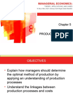 Production Theory: Managerial Economics