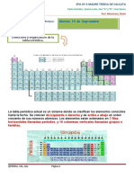 Clase 3. Estructura y Organización de La Tabla Periódica