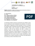 Actividades de La Semana 14