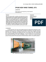 (13365835 - Civil and Environmental Engineering) The Multipurpose New Wind Tunnel STU PDF