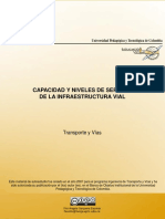 CAPACIDAD Y NIVELES DE SERVICIO de la infraestructura vial - UPTC.pdf