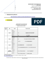 Información de Los Profesores