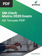 GK Tornado Ibps Clerk Main Exams 2019 Eng 18 | PDF | Reserve Bank ...