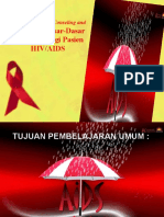 VCT Dan Dasar-Dasar Konseling Bagi Pasien HIVAIDS