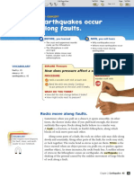 Earthquakes Occur Along Faults