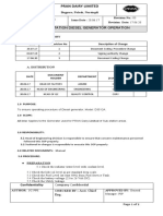 SOP For Documents Sub-Station Operating (DG) 2