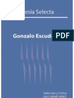 Gonzalo Escudero Poesia Selecta