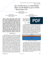 Application Scope of ZnSe-In2S2 As A Dual Buffer Layer As A Substitute of CDS Buffer Layer in CIGS Based Solar Cell