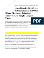 HomeAll IndiaBihar Election Results 2020 Live Updates