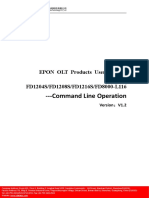 EPON OLT (FD1204S, FD1208S, FD1216S, FD8000-L116) User Manual-Command Line Operation - V1.2 20180726