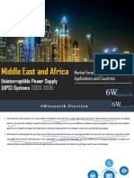 Middle East and Africa Uninterruptible Power Supply (UPS) Systems Market (2020-2026) - Sample Pages
