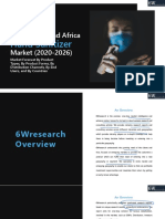 6Wresearch-Middle East and Africa Hand Sanitizer Market (2020-2026) - Sample