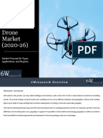 6wresearch - India Commercial Drone Market (2020-2026) - Sample