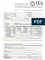 Report of Hazardous Incidents (Eform) Revised (2019)