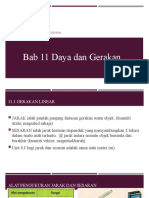 Bab 11 DAYA DAN GERAKAN