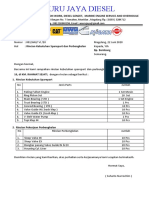 Daftar Kebutuhan Sparepart Nissan RF 10