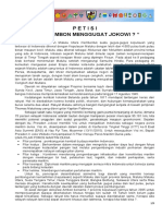 Petisi Deklarasi Jong Ambon 2019